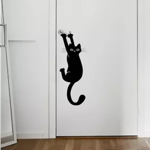 Türtapete Wandtattoo Katz Schrank Aufkleber Wand Sticker Selbstklebend TürPoster - Bild 1 von 7