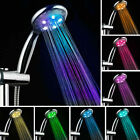 NEW Colorful Shower Head Home Bathroom 7 LED Changing  Colors  Water Glow Light