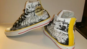 custom pair of Converse All Stars ATL size 7. Dubelyoo - Picture 1 of 9