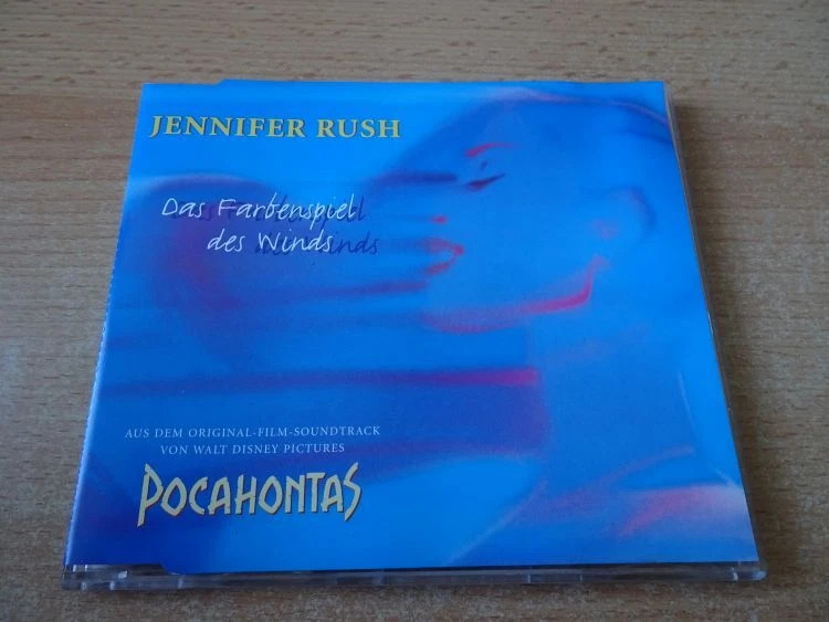 Single CD Jennifer Rush - Das Farbenspiel des Winds - Pocahontas - 1995 - Bild 1 von 1
