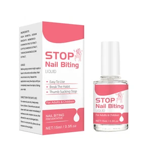 15ml Nagel Kau Stop Nagellack gegen Nägelkauen Anti Nägelkauen Stop Nail Biting - Bild 1 von 6
