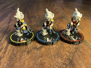 Marvel HeroClix Critical Mass Hepzibah #016 017 018 USED Lot - Picture 1 of 2