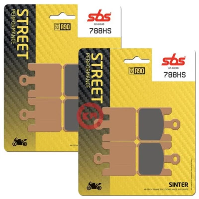 SBS 788HS Kit PLAQUETTES DE FREIN Antérieur Kawasaki ZX10R Ninja 1000 2004-2005 Foto 1 de 4