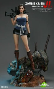 【In-Stock】 Statua Deluxe Crisis Jill San Valentino 1/4 GLS015 foglia verde - Foto 1 di 9