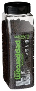 Spicely Organics Organic Black Peppercorn Spice 16 Oz - Picture 1 of 2