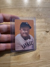 Babe Ruth Great Bambino New York Yankees 1973 Playing Card Sultan of Swat Mantle