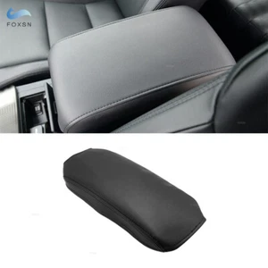 Se adapta a Toyota Camry 2012-2017 cuero consola central tapa reposabrazos cubierta negra - Imagen 1 de 7