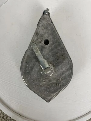 Irwin Company Carpentry Tool Strait-Line Chalk & Reel 5" Plumb Bob USA - Image 1 of 4