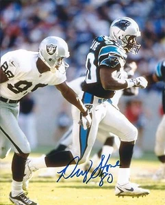 Foto autografiada firmada de 8x10 DWIGHT STONE Carolina Panthers con certificado de autenticidad - Imagen 1 de 1