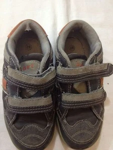 Renda - Zapatos de Niño - N° 28 - Gris Naranja Beis - Usados - Bild 1 von 9