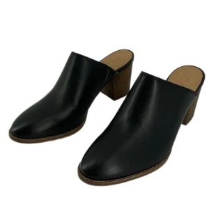 Scarpe da donna Madewell tacco a blocco nero mule taglia 7,5 - Foto 1 di 9