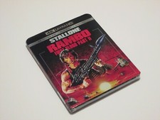  RAMBO FIRST BLOOD PART II 4K UHD + Blu-Ray + Digital (Expired) with Slipcover