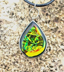 Pendentif shungite : puissante radioprotection EMF, aide à la désintoxication et à la guérison - Photo 1 sur 3