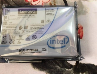 Lenovo Intel SSD DC P4600 Series 1.6TB NVME U.2 2.5" SSDPE2KE016T7L - Image 1 of 2