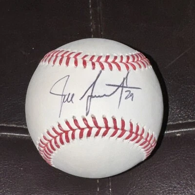 Jeff Samardzija autografado assinado oficial MLBBaseball MLB autenticado - Imagem 1 de 4