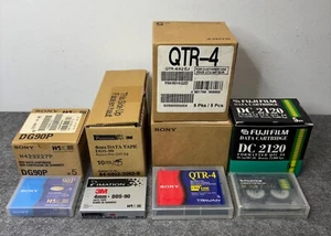 Data Catridge Sony DG90P + QTR-4 - 3M Imation DDS-90 - Fujifilm DC2120 - Photo 1/5