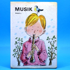 DDR Schulbuch Musik Klasse 4 Erstausgabe 1971 Kinderlieder Notenblätter - Bild 1 von 1