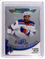 2020-21 Upper Deck Ultimate Collection Introductions Autographs K'Andre Miller
