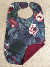 Handmade Bib for adult-double sided