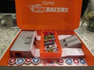 Mattel Osmo Hot Wheels Mindracers Kit Track 6 Cars 32 Tokens Excellent Condition