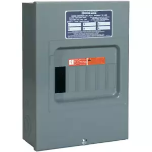 Indoor Main Lug Load Center 100 Amp Electrical Sub-Panel Box 6 Space 12 Circuit - Picture 1 of 6
