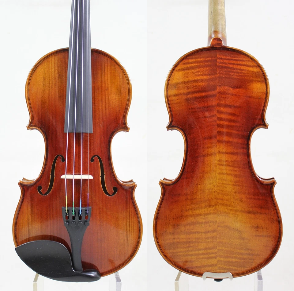 Handmade Violin ! 1/4 Size ! M8233 Rich Clear! - Image 1 of 4