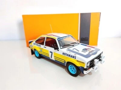FORD ESCORT MKII RS1800 Rally Acropolis 1979 #7 Clark - 1/18 IXO 18RMC071B.20 - Immagine 1 di 4