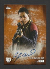TOPPS LTD EDITION THE WALKING DEAD SEASON 5 AUTOGRAPH CARD TYLER JAMES WILLIAMS