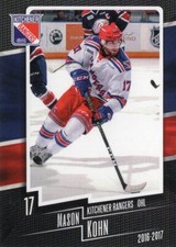 2016/17 Kitchener Rangers - MASON KOHN