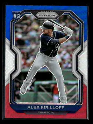 2021 Panini Prizm #194 Alex Kirilloff Red/White/Blue Prizm Rookie - Image 1 of 2