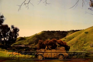 *** RETIRED *** Build-a-Rama 1:32 Deluxe WWII Color Back Drop - Picture 1 of 3