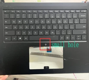 Reposamanos Teclado EE. UU. Negro para Surface Laptop 3 4 1953 1951 1867 1872 1873 - Imagen 1 de 1