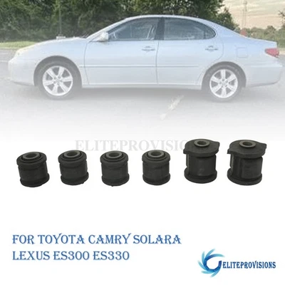 Rear Knuckle Bushing Assembly Arm For Toyota Camry Solara Lexus ES300 ES330 US Foto 1 de 4