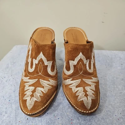 Zueco de plataforma DONALD J. PLINER estilo mula punto occidental 7 para mujer Foto 1 de 4