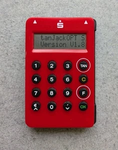 TAN Generator tanJack optic SR REINERSCT für Onlinebanking Sparkasse etc. gebr. - Bild 1 von 6