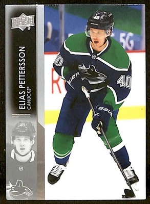 2021-22 Upper Deck #179 Elias Pettersson Vancouver Canucks - Image 1 of 2