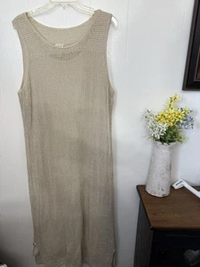 Zenergy Chicos 3 XL Open Crocheted Maxi Dress Beach Cruise - Picture 1 of 6
