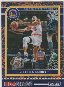 STEPHEN CURRY 2024-25 PANINI AROS EMBRUJADOS #22 HOLO WEBS LÁMINA PARALELA - Imagen 1 de 2