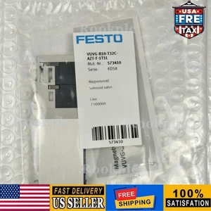 US FREE TAX Nuovo FESTO VUVG-B10-T32C-AZT-F-1T1L 573410 1PC Nuovo - Foto 1 di 6