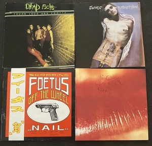 Rock CD Lot Jane's Addiction The Cure Dead Boys Foetus - Picture 1 of 3