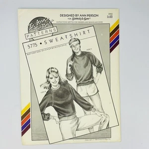 Vintage 1984 Stretch & Sew #5775 Sweatshirt Gr. 32-46 - Bild 1 von 3