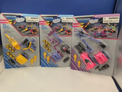 3 Multimac Galaxy Series 2 Planet Explorer 1 conjunto de construção lacrado Silverlit - Imagem 1 de 4