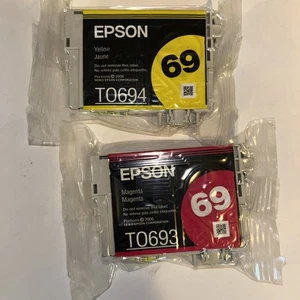 Epson 69 Tinte Original T0694 T0693 Magenta versiegelt PATRONE OHNE BOX - Bild 1 von 2