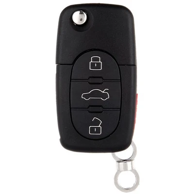 2 Fits Audi Allroad Quattro 2002 2003 2004 2005 4 Buttons Remote Car Key Shell - Image 1 of 4