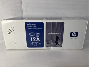 Original HP LaserJet 12A Schwarz Tonerkartusche Q2612A Neu - Bild 1 von 4