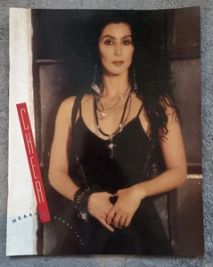 CHER HEART OF STONE 1989 TOUR PROGRAMME Very Good Condition - Picture 1 of 17
