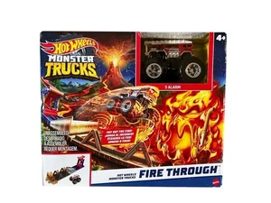 Mattel Hot Wheels Monster Truck Fire Through 5 Alarm Spielset - Bild 1 von 1