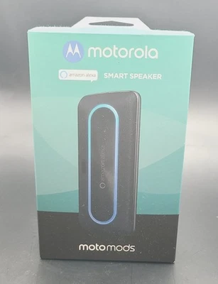 Altavoz inteligente Motorola Moto con Alexa manos libres audio nuevo caja abierta Foto 1 de 4