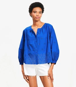 ANN TAYLOR LOFT Blouse Size Small, New Arrivals, New W/ $79.95 Tag - Picture 1 of 3