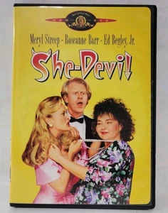 SHE-DEVIL DVD(1989/2001) Roseanne Barr, Meryl Streep, Ed Begley, Jr. - Picture 1 of 4